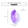 【happy one】1PC Natural manual cutting multiple sur Amethyst white crystal obsidian healing crystals home decor modern gift. 