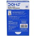 DOMS Non-Toxic Extra Long Multicoloured Pencil Sharpener | Box Pack, 20 Pieces | Smooth & Breakless Sharpening. 