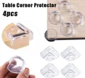 4 pcs Baby safety Silicone Table Corner Protector, Furniture Edge Corner Protector, Anti Collision Guards. 