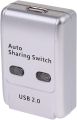 2 Ports USB 2.0 Auto Sharing Switch Hub Control Box for Printer Scanner.
