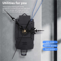 Quartz Pendulum Clock Movement With Black Hands,with Music Box Speaker,Battery Operated,Melody Mechanism for DIY Clock.
