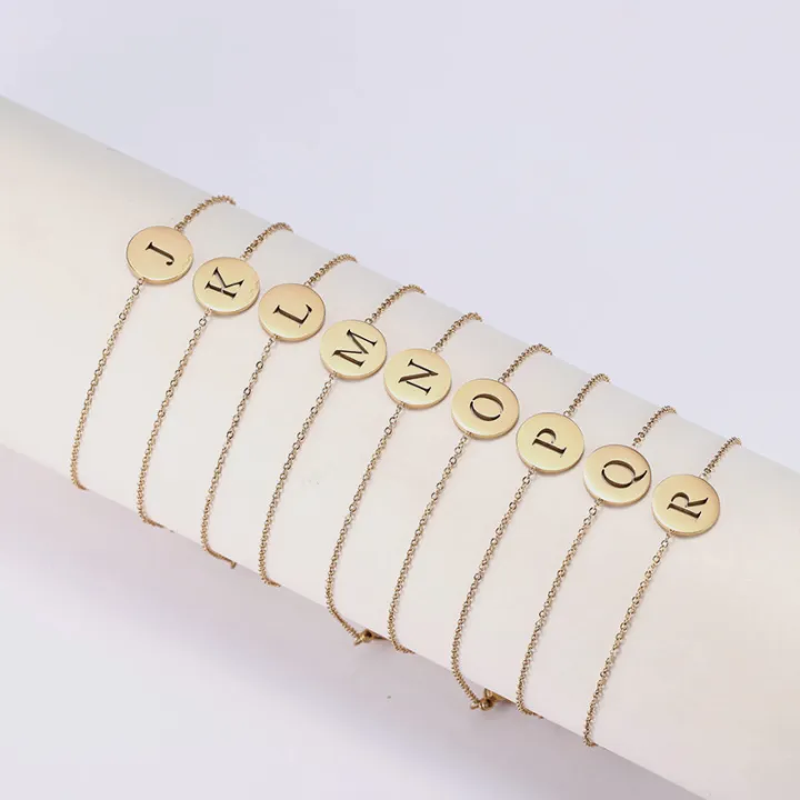 Alphabet%20A-Z%20Round%20Pendant%20Bracelets%20Stainless%20Steel%20Bracelets%20for%20Men%20Women%20Trend%20Jewelry%20for%20Party%20Gift%20(17+5CM)%20-%20Image%204