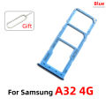 Sim Tray for Samsung Galaxy A32 4G  (Free High Quality Sim Ejector Pin). 