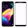 D Full Glass for Oppo F5 Screen Protector 9H full black.