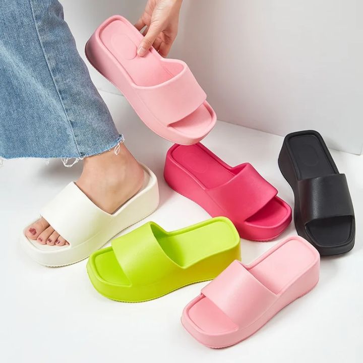 Women%20Fashion%20Slippers%206cm%20Wedge%20Heel%20Outdoor%20Indoor%20Slides%20Eva%20Soft%20Flip%20Flops%20Thick%20Sole%20Anti-Slip%20Sandals%20for%20Girls%20-%20Image%202