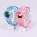 ghting & music Stylish Baby Watch For Kids - Pink & multicolor girl watch boys watch. 