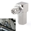 Universal O2 Oxygen Sensor Adapter 90° Degree 02 Bung Extension Catalytic Extender Spacer M18X1.5 Car Fix Check Engine. 