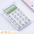 Mini Calculator Cute Mini Portable Counter High Value Transparent Small Children's Calculator Don.