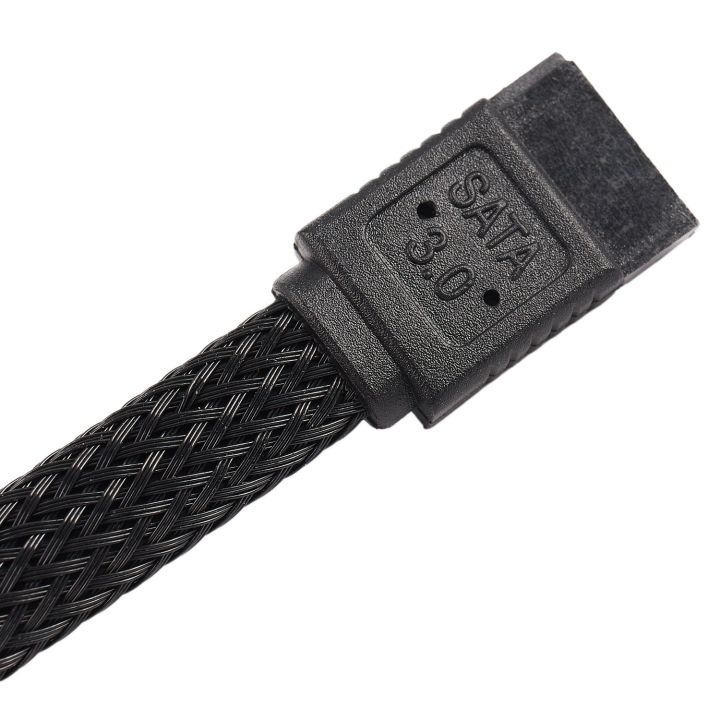 2x%2050CM%203.0%20III%20SATA3%207Pin%20Data%20Cable%206Gb/S%20SSD%20HDD%20Hard%20Disk%20Data%20Cord%20with%20Nylon%20Sleeved%20Premium%20Version(Black)%20-%20Image%204