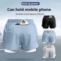 QuickGear Men’s Double Layer Shorts. 