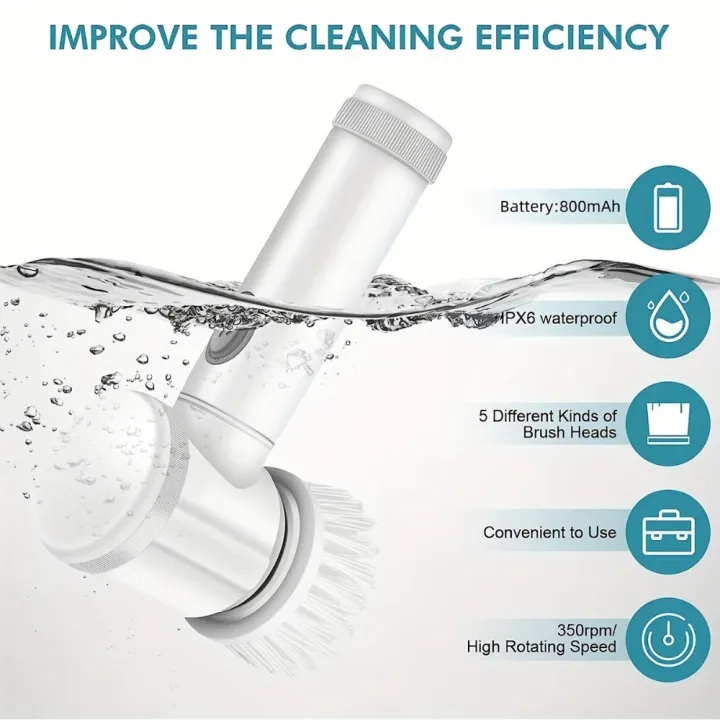 Electric%20Spin%20Scrubber,%20Electric%20Cleaning%20Brush%205-in-1%20Handheld%20Kitchen%20Cleaner%20Cordless%20Spin%20Scrubber,%20Power%20Scrubber%20Bathroom%20-%20Image%202