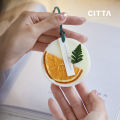 CITTA/Western Moss round Aromatherapy Wax Tablets Fragrance Dry Floral Sachet Cabinet Fragrance Bedroom Hanging Piece. 