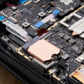 SSD Copper Heatsink Cooling Thermal Pad Antioxidant Copper Heatsink Thermal Pad Polished for Steam Deck SN740 M.2 2230 SSD. 