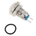 8mm mini metal push reset button switch on off high head switch push button.