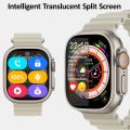 T900 Ultra  Men Smart Watch 1.9 HD Screen Bluetooth Calling Pedometer Heart Rate Blood Pressure Sleep Sports Watch for iPhone & Andriod Phone.. 