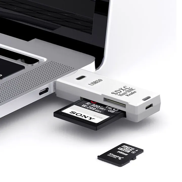 1pc%202%20in%201%20USB%203.0%20USB%20Card%20Reader%20Micro%20SD%20TF%20Memory%20Card%20Adapter%20PC%20Laptop%20Extension%20Converter%20Mobile%20Phone%20Card%20Reader%20Rider%20-%20Image%202