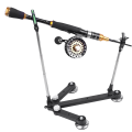 Ice Fishing Rod Holder Fishing Shelf Folding Retractable Ice Fishing Gear. 