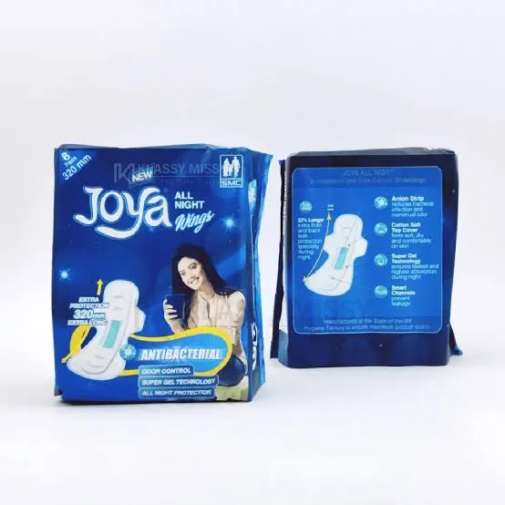 Joya%20Sanitary%20Napkin%20-%20Wings%20All%20Night%20-%208%20Pads%20Pack%20-%20Panty/Wings%20System%20-%202%20Pack%20Combo%20-%20Image%204