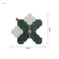 Marble Wall Tiles Flowers Mosaic Wall Tiles for Laundry Room Kitchen Bedroom. 