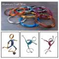 12 Rolls Colors Aluminium Craft Wire 1 mm in Diameter 5 Meters Long.