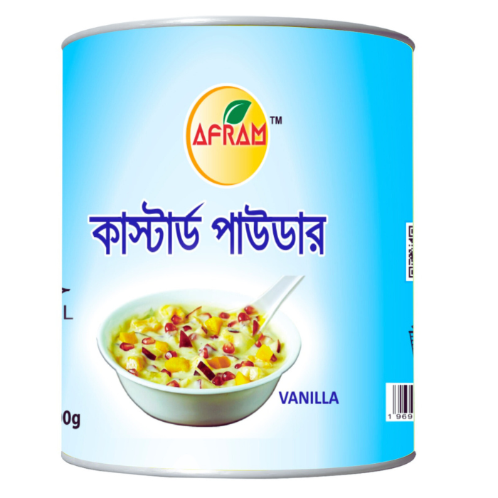 Afram Custard Powder -200g Custard Powder (Can)