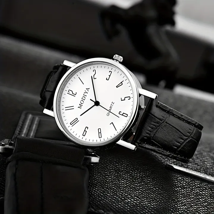 Vintage%20Round%20Pointer%20Quartz%20Watch%20Casual%20Analog%20PU%20Leather%20Wrist%20Watch%20For%20Women%20Men%20-%20Image%202