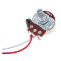 Guitar Wiring Harness Two Pickup 500K Pots 3-Way Toggle Switch Silver.
