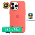 Apple iphone 14 pro max এর জন্য সিলিকন কেস (Back Case Cover For Smartphone). 