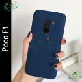 Xiaomi Poco F1 / Pocophone F1 Case Macaron Color Liquid Silicone Shockproof Soft Case For Poco F1 Back Cover - Phone Back Cover.