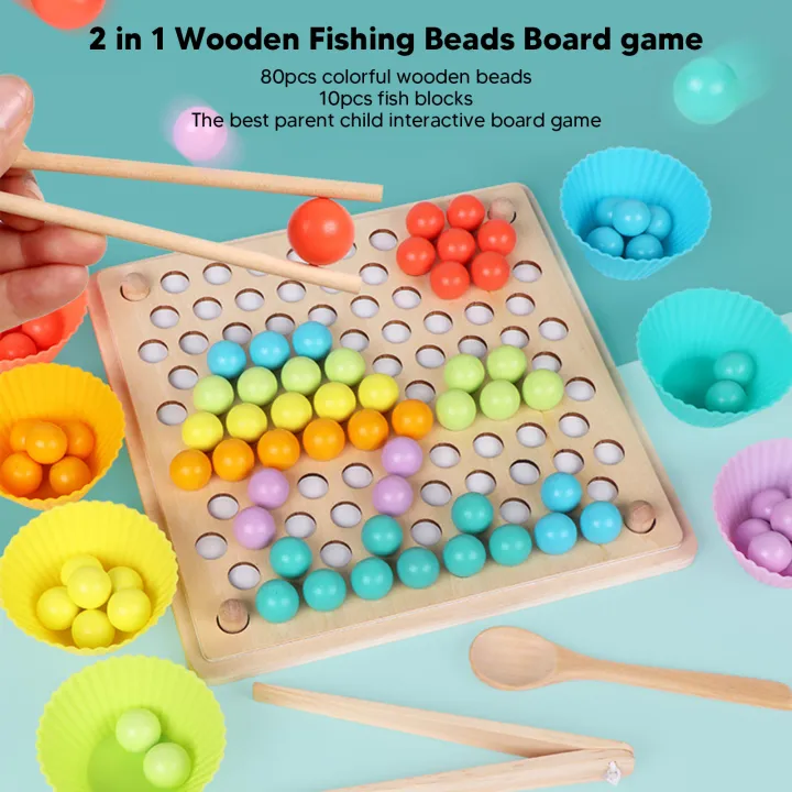 Wooden%20Board%20Bead%20Game%20Interactive%20Magnetic%20Fishing%20Game%202%20in%201%20Color%20Matching%20Safe%20for%20Home%20for%20Toddlers%20-%20Image%202