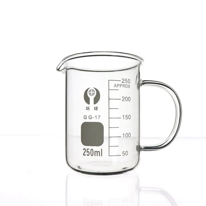 250ml%20Beaker%20with%20Handle%20Transparent%20Glass%20Pouring%20Spout%20Beaker%20Mug%20Scaled%20Measuring%20Cup%20Chemical%20Laboratory%20Equipment%20-%20Image%209