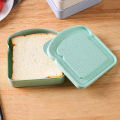 Lunch Toast Sandwich Carrying Box Multi Color Large Capacity Office Worker Plastic Bento Case Easy Clean Lightweight Portable.