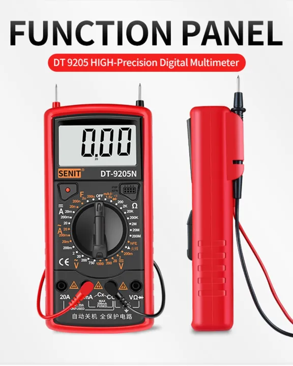 Industrial%20Tool%20DT-9205N%20Digital%20Multimeter%EF%BC%8CAC/DC%20Transistor%20Voltage,%20resistance%EF%BC%8ChFE%20Tester%EF%BC%8CNCV,%20Electrical%20Voltage%20Meter%20Tester%20-%20Image%202