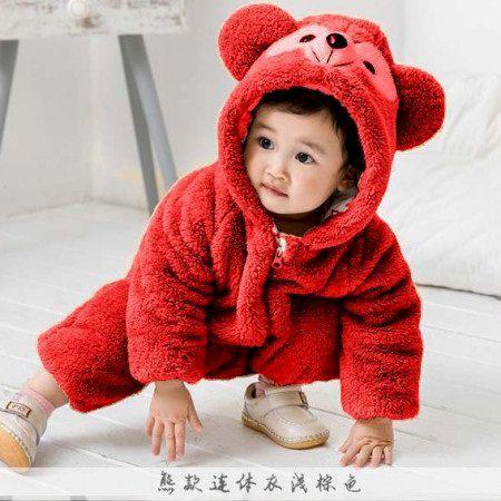 Teddy Bear Premium Baby winter Bodysuit