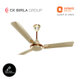 Orient Quasar Ornamental 56" Ceiling Fan (Metallic Ivory Cherry).