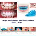 【User-friendly】 New Portable Teeth Retainer Durable Dental Brace EVA Teeth Alignment Trainer.
