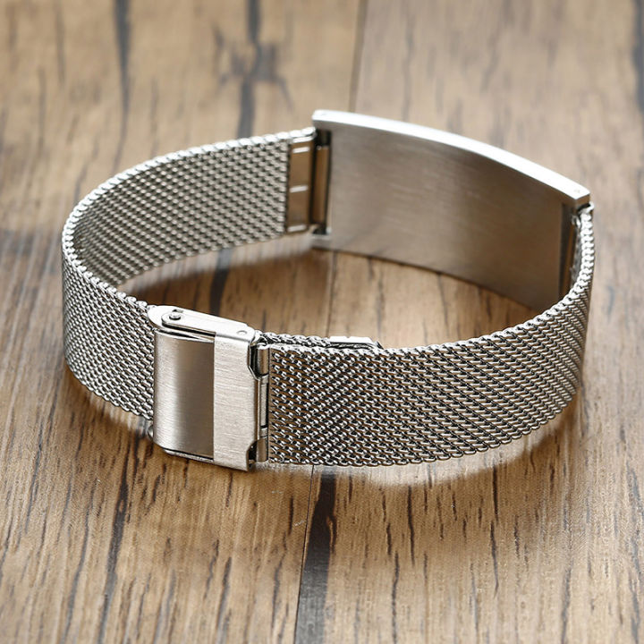 Men%20Bracelet%20Timeless%20Nature%20Of%20Mesh%20Watch%20Bands%20Bracelet%20Stainless%20Steel%20Classic%20Wristband%20Adjustable%20Personalized%20Custom%20-%20Image%203