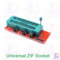 Universal ZIF Socket Breakout Board Circuit 2.54mm Pitch 40 Pins ZIF Socket Adaptor For Electric Fittings Universal IC Test And Program.