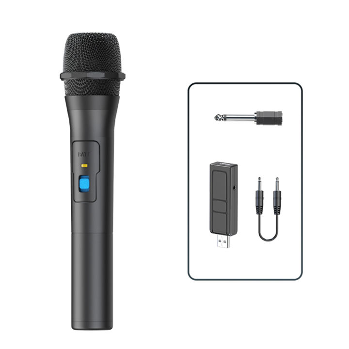 1%20Pair%20Wireless%20Microphone%20System%20Kits%20Handheld%20Karaoke%20Microphone%20USB%20Receiver%20Home%20Party%20Smart%20TV%20Speaker%20Singing%20Mic%20-%20Image%207