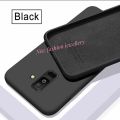 FOR Samsung Galaxy J8 / Galaxy A6+ (2018) / Galaxy A6 Plus (2018) Heavy Strong Mobile back Cover Coque Shell Funda Soft Original Liquid Silicone Back Bumper Phone case. 