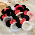 Disney Mickey Mouse Ear Headband For Adults Girls Elastic Hair Ring Minnie Mouse Ears Hair Ties Women Face Wash Hair Accessories. 