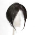 Natural Air Bangs Middle Part Fringe Synthetic Topper Hairpiece Hair Clip Extension Synthetic Hair Fringe Styling Tools. 