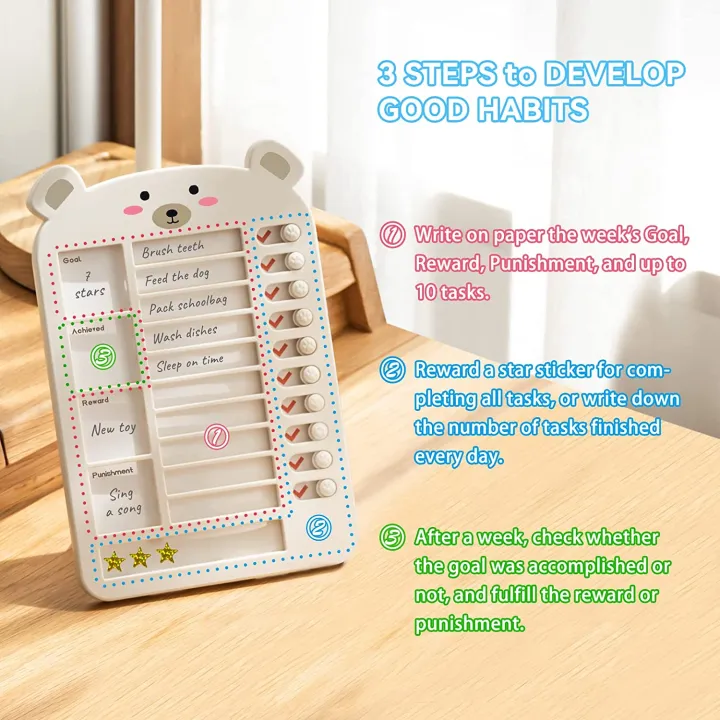 To%20Do%20List%20And%20MyChores%20Checklist%20Board%20With%2013%20pcs%20Paper%20And%20150%20Pcs%20Of%20Reward%20Stars%20For%20Kids,Habit%20Tracker%20or%20Daily%20and%20Weekly%20Planner,%20To%20Do%20List%20Reward%20Chart%20and%20Behavior%20Chart%20for%20Kids%20at%20Home(%E5%84%BF%E7%AB%A5%E8%87%AA%E5%BE%8B%E6%89%93%E5%8D%A1%E6%9D%BF%20-%20Image%205