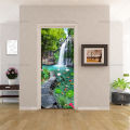 Nature Scenery Door Sticker Vinyl Waterproof Self Adhesive Home Decoration Apartment Wrap Entire Door Poster Mural Door Sticker. 
