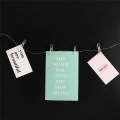 Transparent Small Clips, Lighting Accessories, Plastic Clips, Small Clothespins, Mini Decorative Photo Clips. 