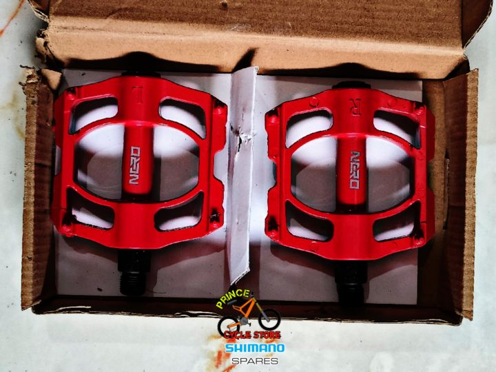 Original Alluminium Padel For MTB Bicycle 1 Pair Prince Cycle Store