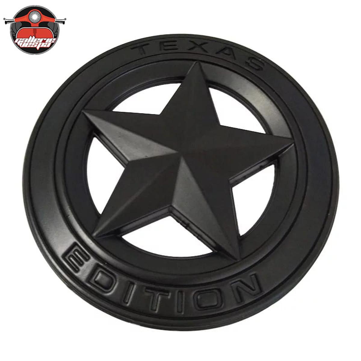 Taxas Edition Vespa Scooter Car Metal Premium Emblem