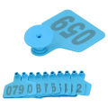 001‑100 Number Plastic Tag Livestock Animal Ear Tag for Marking Cattle Cows Animal Farm Accessories. 