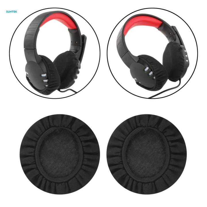 Headphone Covers Universal Durable Washable for Headsets 8cm black