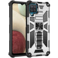 【Pioneer Gong】Armor Phone Case For Samsung Galaxy A52 A72 A32 5G A12 A02S A02 M02 A42 With Metal magnetic Rugged Bracket Protector Back Cover. 